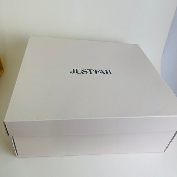 JustFab Kamryn Ankle Wedge Boots Black LaceUp Platform High Heel For Women Size7 - Picture 10 of 10